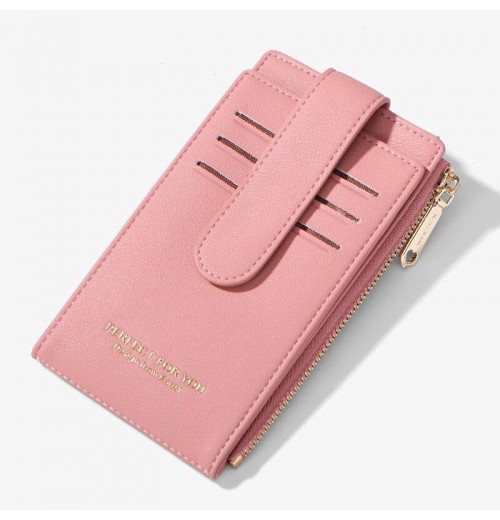 Small Zip Purse With Card Holder