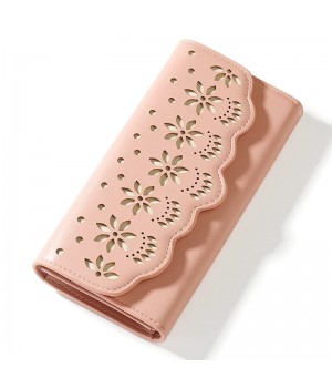 Floral Leather Wallet