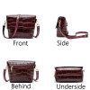 Croco Crossbody Bag