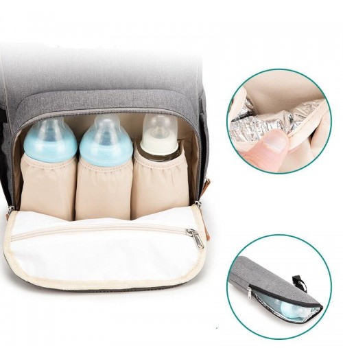 USB Charger Laptop Diaper Bag