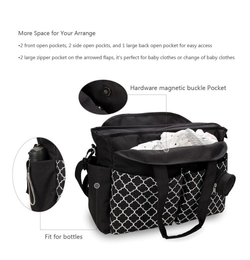 Large Messenger Diaper Bag