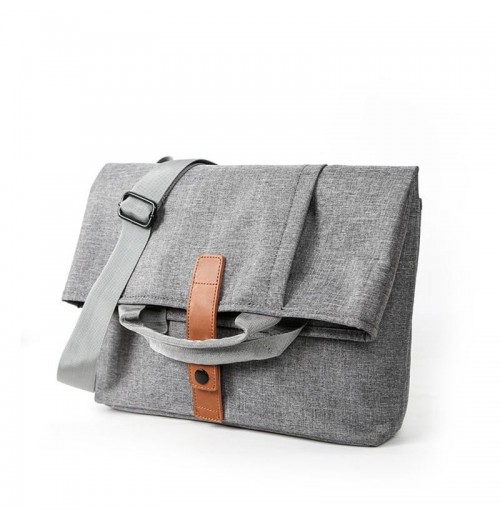 Laptop Bag Grey 15 inch Shoulder Bag