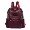 PU Leather Backpack Purse