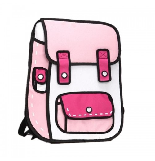 2d Cartoon Backpack