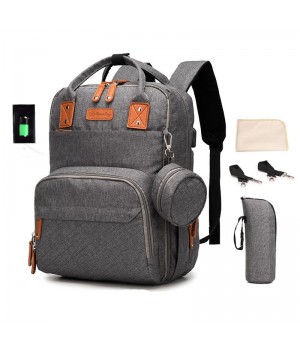 USB Charger Laptop Diaper Bag