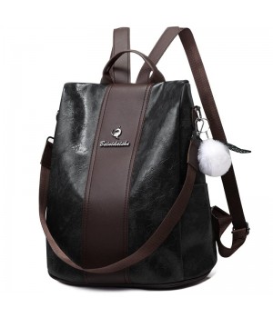 Anti Theft Backpack Women Leather