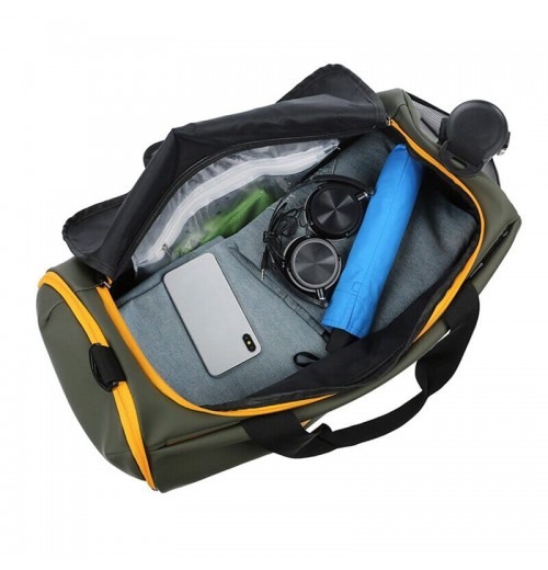 Gym Bag With Laptop And Shoe Compartment