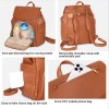 Faux Leather Diaper Bag