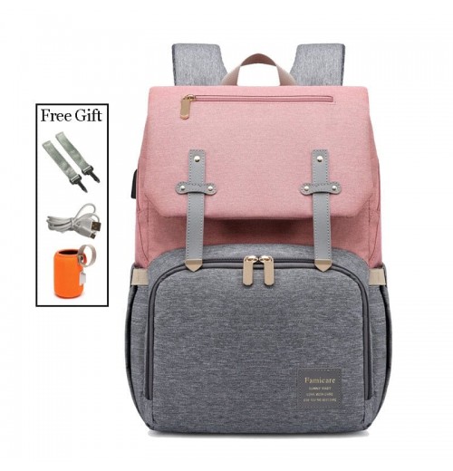 FAMICARE USB Diaper Bag