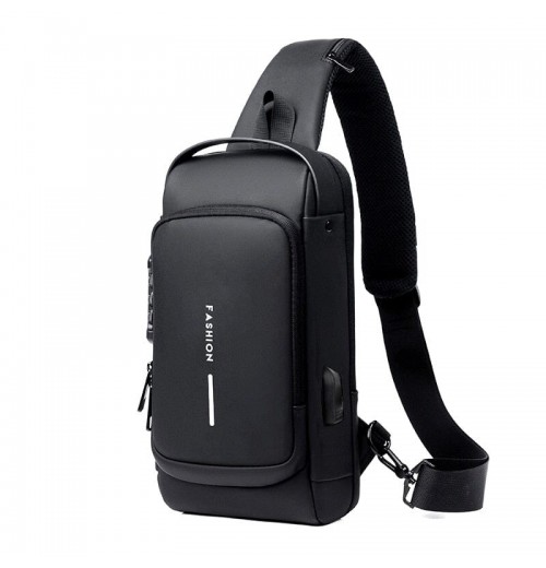 Sling Backpack With USB Port