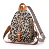 Leopard Backpack Purse