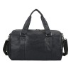 Leather Weekender Bag With Shoe Compartment