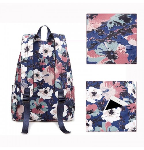 Floral Backpack Purse Concealed Carry